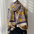 Color Blocking And Matching Cashmere Scarves For Women - ROUTINE FASHION